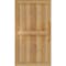 Ekena Millwork Framed Board-n-Batten Shutters, Rough Sawn Western Red Cedar, 21 1/2W x 39H, PR RBF06S21X039RWR - alternate 3